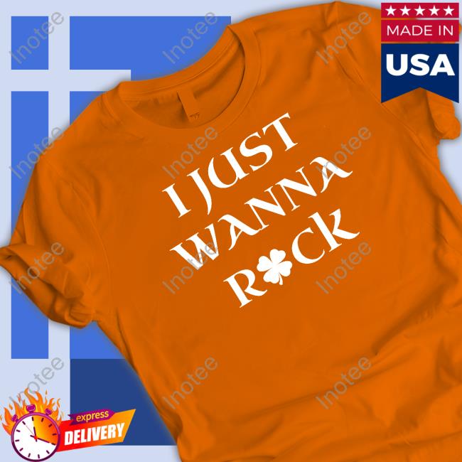Barstool Sport Store I Just Wanna Shamrock Tee Shirt Barstool Sport Store I Just Wanna Shamrock T-Shirt