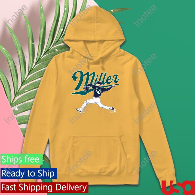 Seattle Bryce Miller Sweatshirt Breakingt Store Seattle Bryce Miller Hooded Sweatshirt