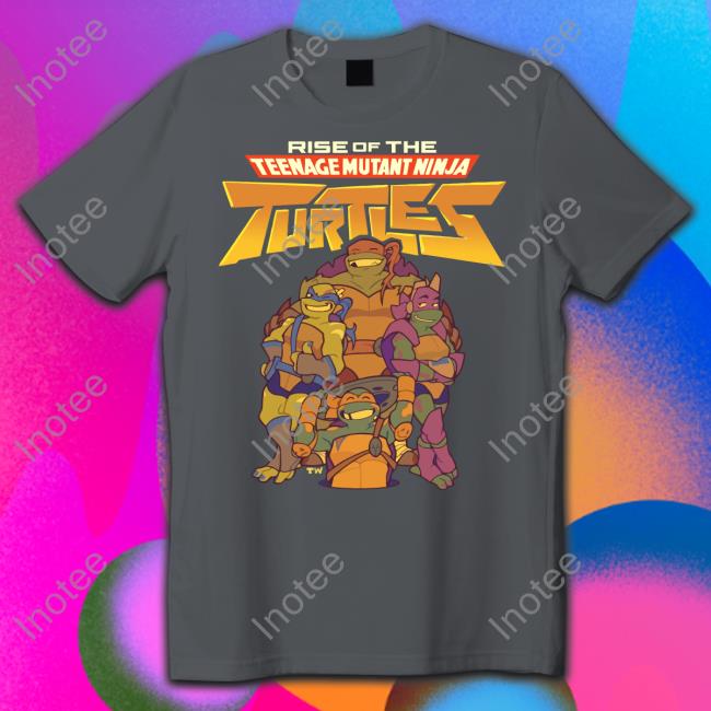 Rise Of The Teenage Mutant Ninja Turtles Tee Shirt Time Woods