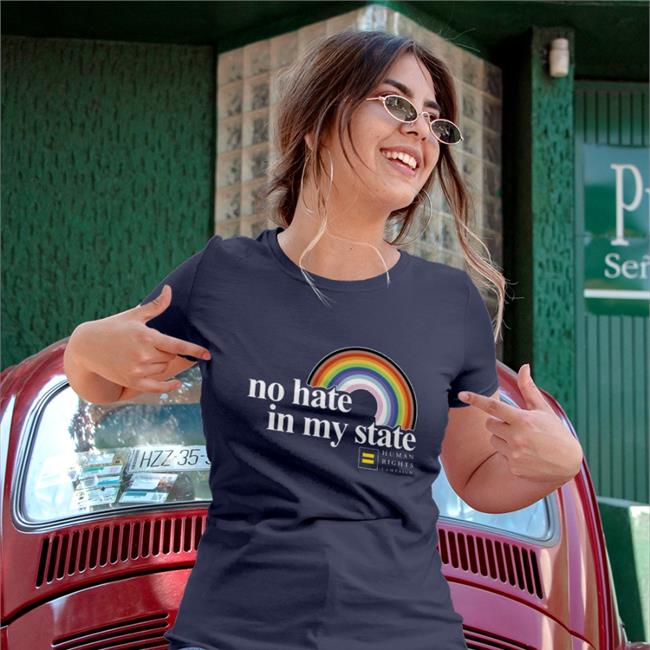Ron Desantis No Hate In My State Rainbow Shirt