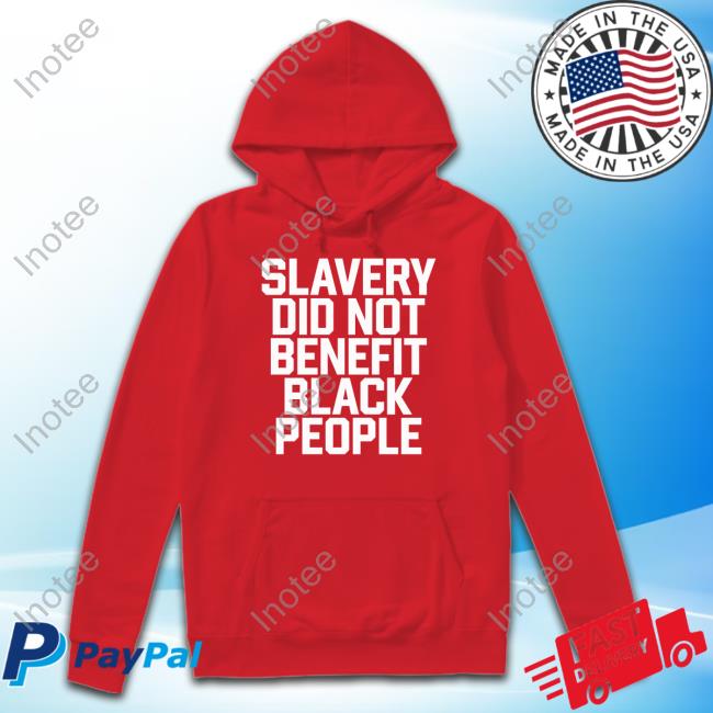 Obi B. Parker Slavery Did Not Benefit Black People Tee Shirt