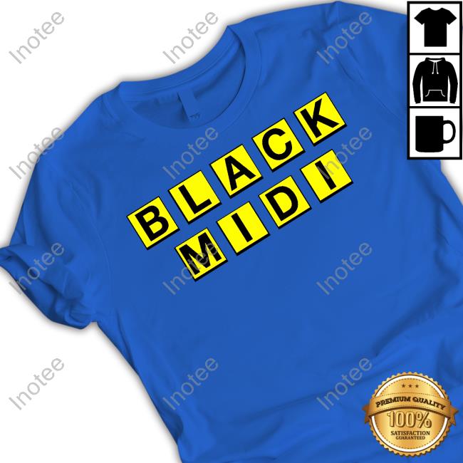 Bmbmbm Black Midi Waffle House Shirt