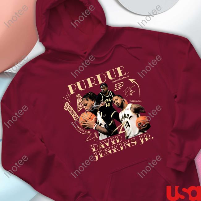 Purdue David Jenkins Jr Long Sleeve T Shirt Purdue Nil Store Purdue David Jenkins Jr Hoodie Sweatshirt