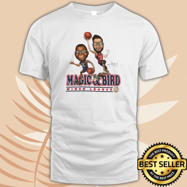 Official Magic And Bird Miner League shirt, hoodie, tank top, sweater and long sleeve t-shirt