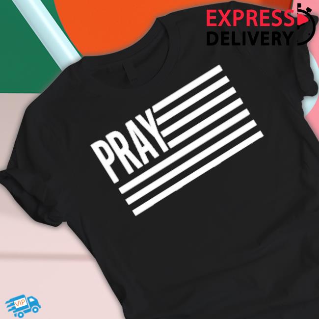 Kirk Cameron Wearing Pray Flag Shirt