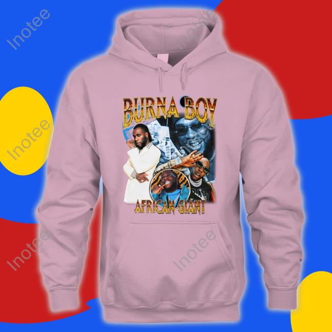 Sparkboyzco Merch Burna Boy African Giant T Shirt Sparkboyzco Merch Burna Boy African Giant Tee