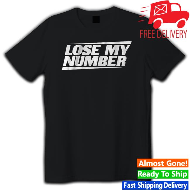 New York Giants Lose My Number shirt, hoodie, tank top, sweater and long sleeve t-shirt
