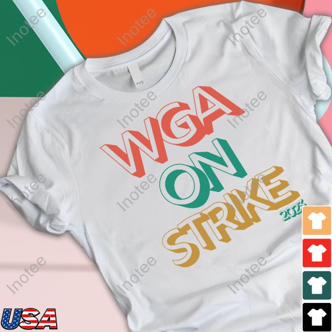 Pencils The Fuck Down Wga On Strike 2023 T Shirt