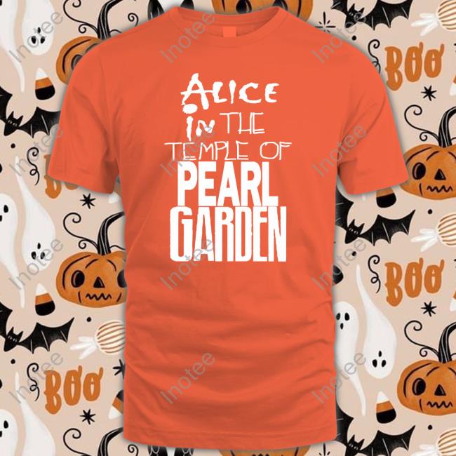 Sean Wearing Alice In The Temple Of Pearl Garden Shirt