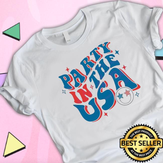 Party In The Usa Funny 4Th Of July Smiley Face shirt, hoodie, tank top, sweater and long sleeve t-shirt Party In The Usa Funny 4Th Of July Smiley Face shirt, hoodie, tank top, sweater and long sleeve t-shirt