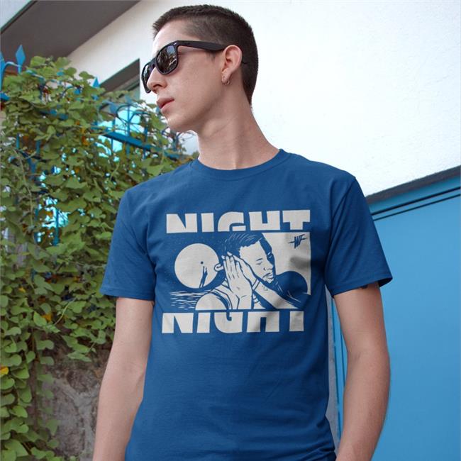 Night Night Funny T Shirt Aston