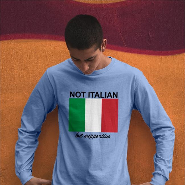 Vivian Le Not Italian But Supportive T Shirt