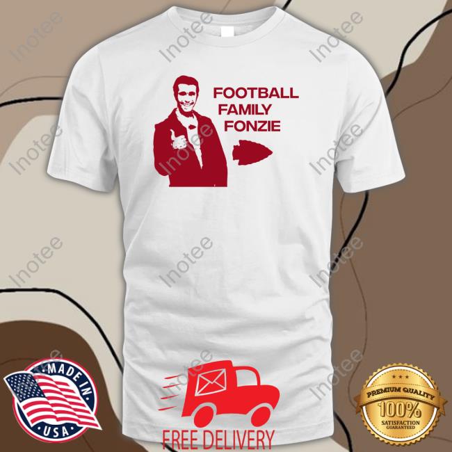 Travis Kelce Football Family Fonzie Tee Shirt