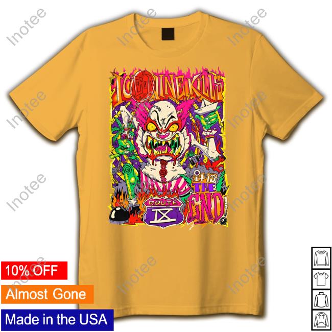 Ice Nine Kills Zombie Clown T Shirts
