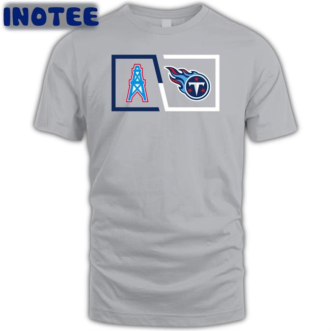 Houston Oilers Tennessee Titans Tee Shirt
