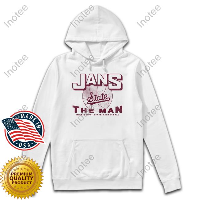 Jans State The Man Mississippi State Baseketball Tee Shirt