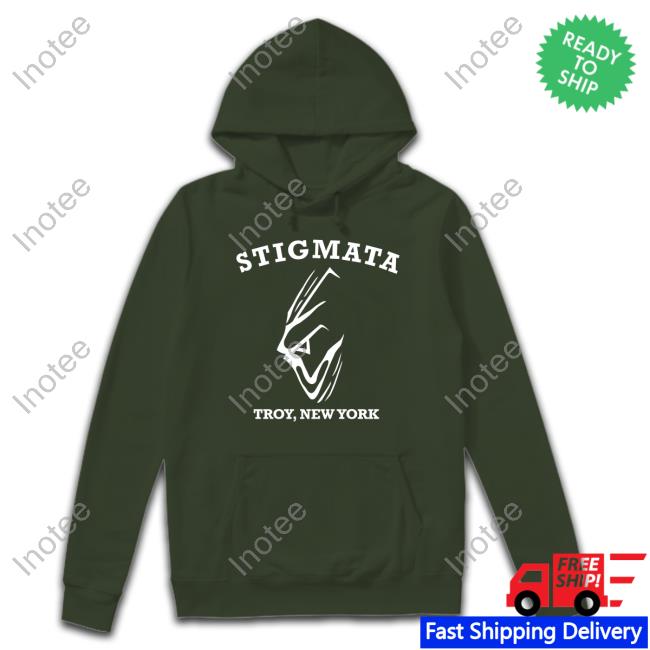 Goldset Stigmata T Shirt Goldset Merch Stigmata Troy New York Hooded Sweatshirt