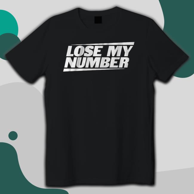 New York Giants Lose My Number Hoodie New York Giants Lose My Number shirt, hoodie, tank top, sweater and long sleeve t-shirt