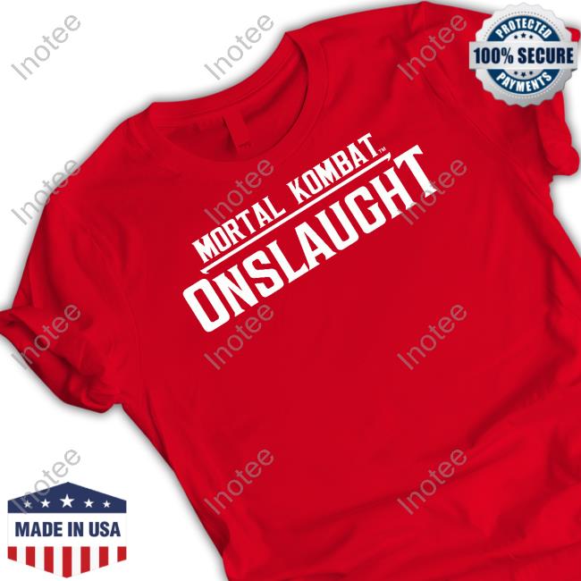 Mick Pack Mortal Kombat Onslaught Development Team T Shirt