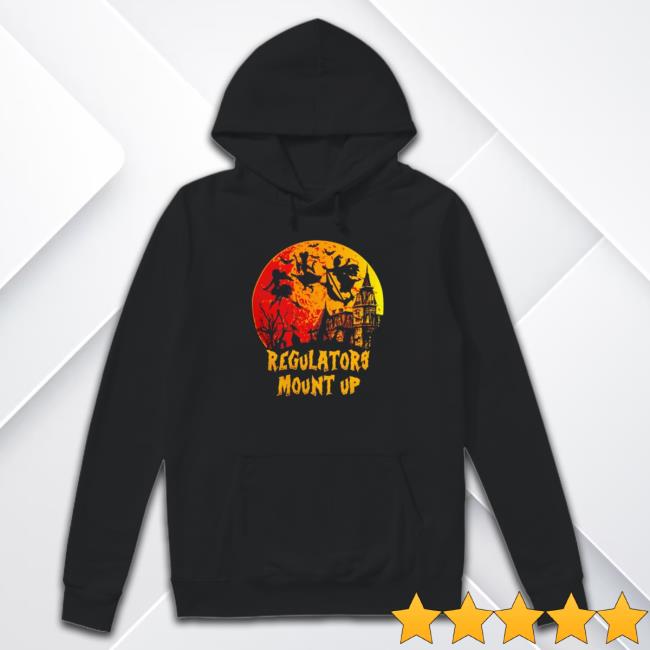 Official Regulators Mount Up Happy Halloween Retro Vintage 2023 Shirt Regulators Mount Up Happy Halloween Retro Vintage 2023 New Shirt