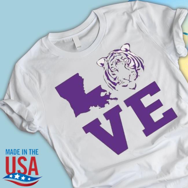 Lsu Tigers Louisiana Love Tiger shirt