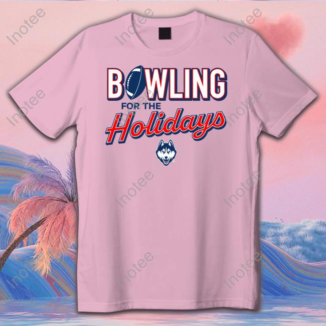 Uconn Huskies Bowling For The Holidays Hoodie