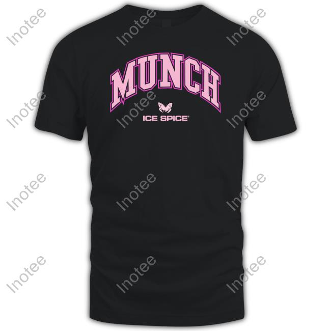 Ice Spice Munch Butterfly T Shirt