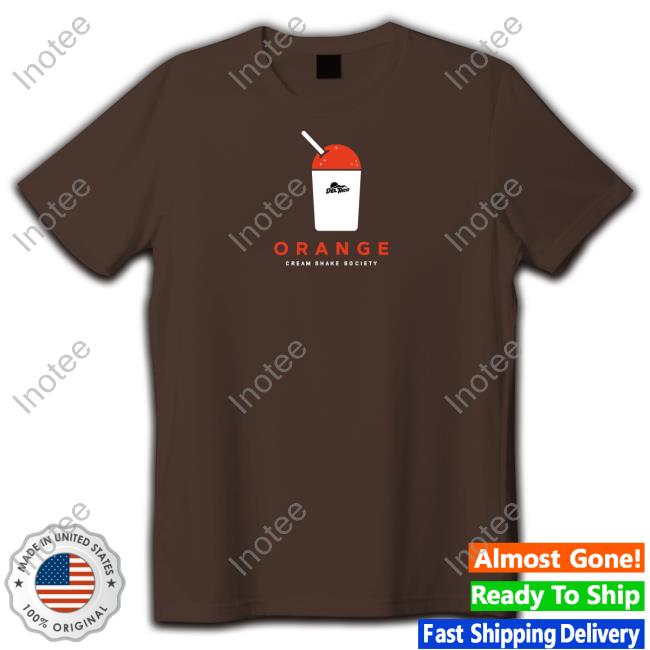 Del Taco Restaurants Orange Cream Shake Society Shirt