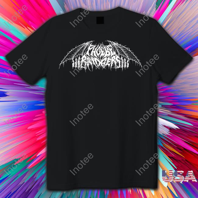 Phoebe Bridgers Metal Logo Hoodie Phoebe Bridgers Merch