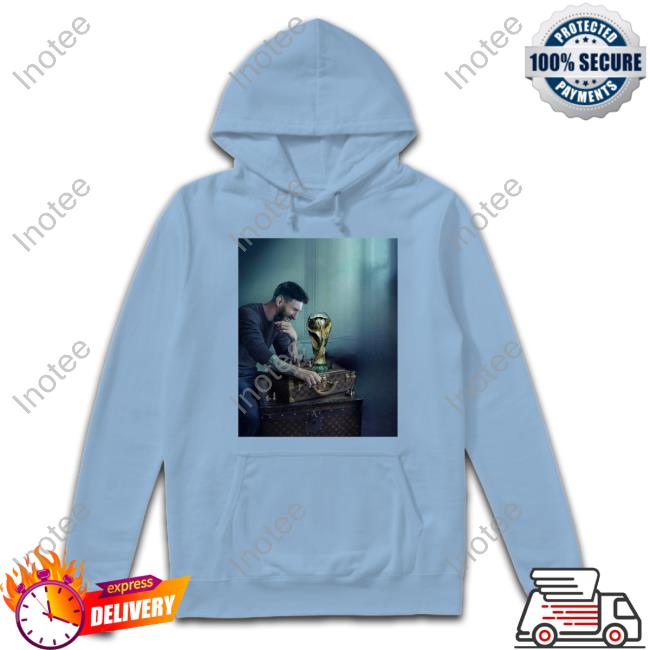 Lionel Messi Proclaims Himself King Of The World Hoodie