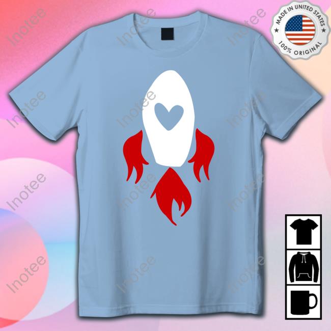 Blue Rocket T Shirt