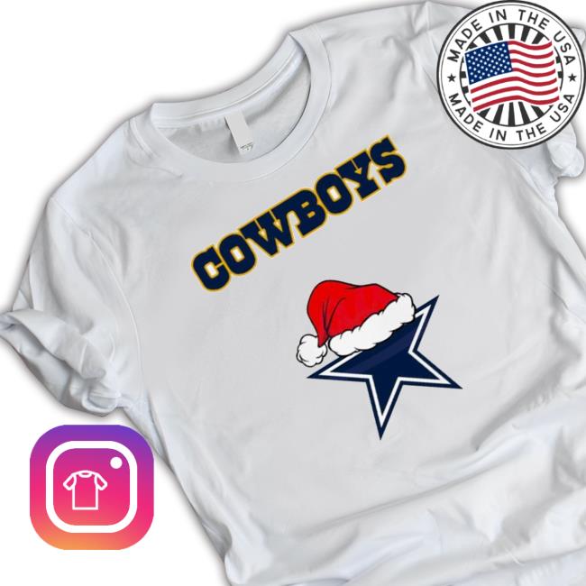 Official Dallas Cowboys Christmas Logo 2023 Tee Shirt