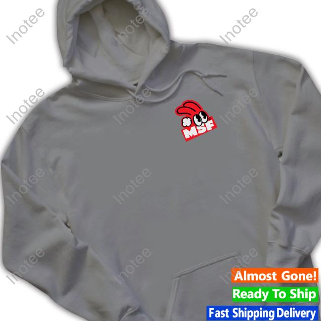 Qtcinderella Wearing Msf Misfits Gaming Split Hoodie
