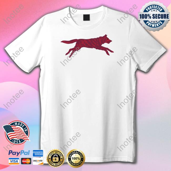 Justinthomastracker Greyson Crimson Wolf Hoodie