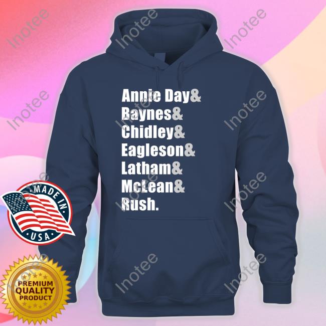 Annie Day Baynes Chidley Eagleson Latham Mclean Rush Tee Shirts NCCU Annie Day Baynes Chidley Eagleson Latham Mclean Rush Tee Shirt