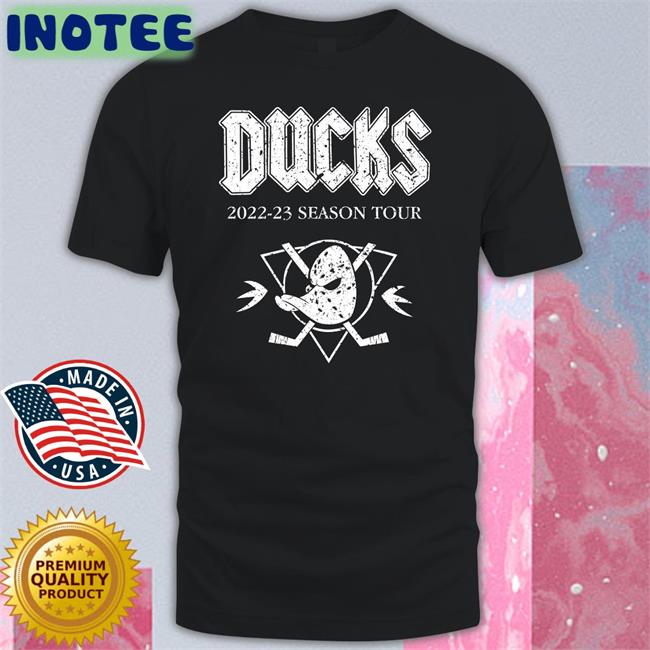Ducks 2022-23 Season Tour Tee Shirt
