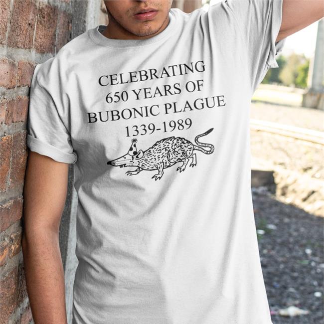 Weird Thrift Store Shirts Strangethrift Celebrating 650 Years Of Bubonic Plague 1339-1989 Shirt