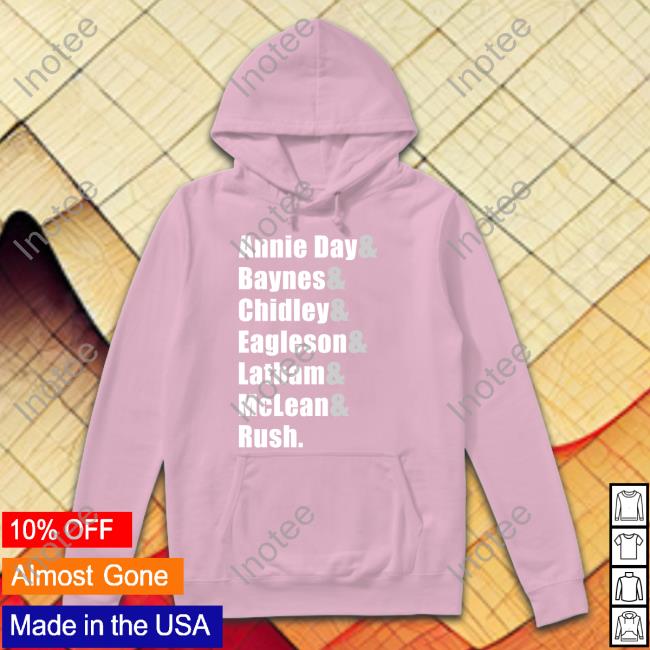 Annie Day Baynes Chidley Eagleson Latham Mclean Rush Tee Shirts NCCU Annie Day Baynes Chidley Eagleson Latham Mclean Rush Tee