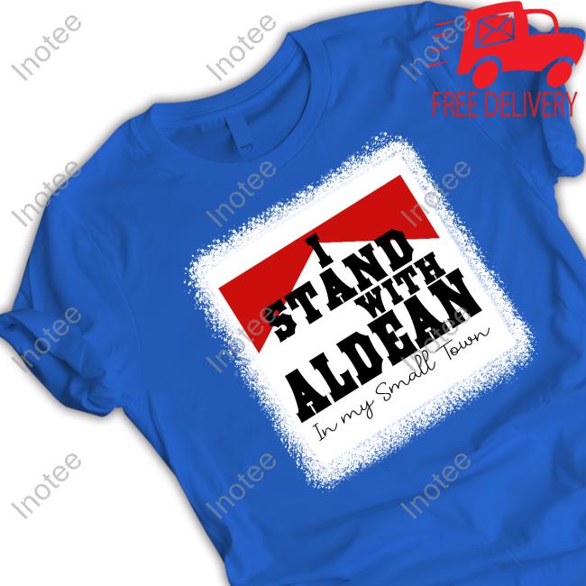 Pardaspretties Merch I Stand With Aldean In My Small Town Hoodie Sweatshirt