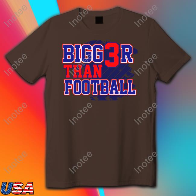 Bigg 3R Than Football Tee Shirt