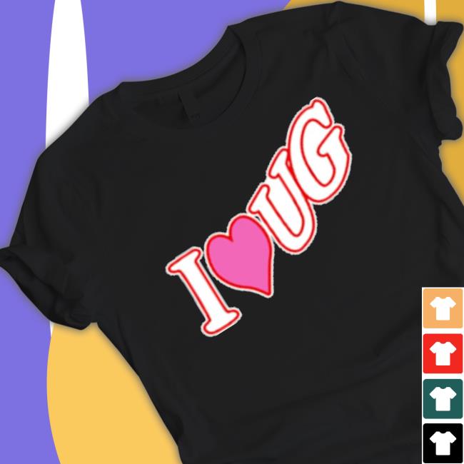 Undergrunn I Love Ug shirt Undergrunn I Love Ug Shirt