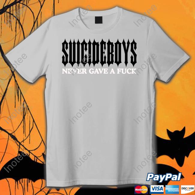 Grey Five Nine Suicideboys Never Gave A Fuck Hoodie G59records Merch