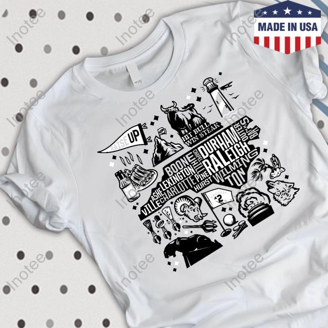 Boone Lexington Charlotte Durham Raleigh Wilmington Sweatshirt