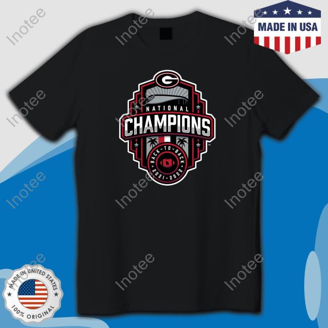 Georgiadogs Shop Georgia Bulldogs College Football Playoff 2022 National Champions Official Logo Hooded Sweatshirt Ugaathletics