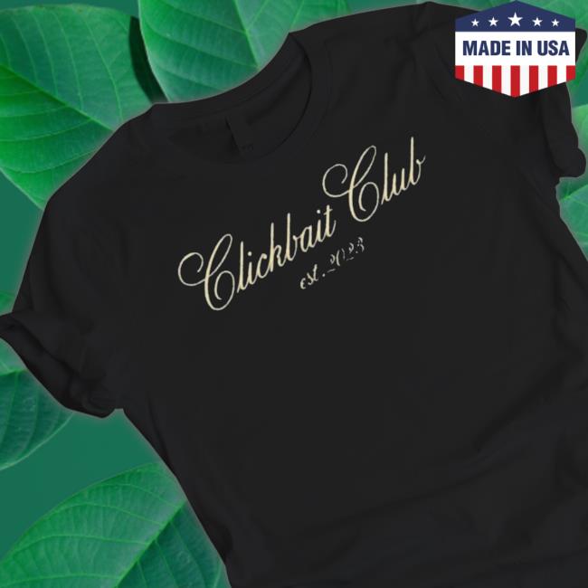 Official Alex Bennett Clickbait Club Est 2023 shirt