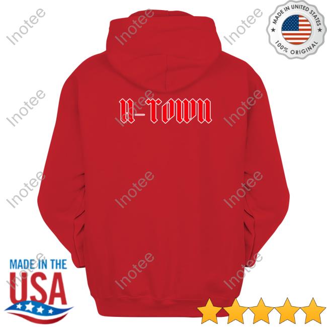 Rico Rodriguez Wearing H-Town Hoodie Houston Texans Rico Rodriguez Wearing H-Town T-Shirt