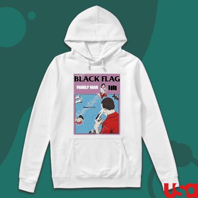 Lottareds Black Flag Family Man Crewneck Shirt Lottareds Black Flag Family Man Crewneck Shirt
