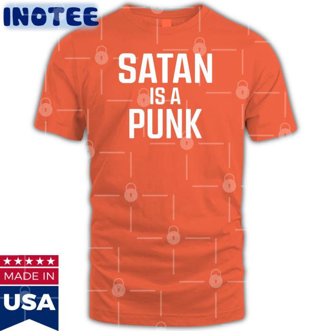 Pastor Greg Locke Satan Is A Punk Tee Shirt