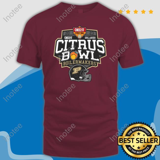 Fcsmerch Boilers Purdue 2023 Cheez It Citrus Bowl Orlando Shirt Fcsmerch 2023 Cheezit Orlando Citrus Bowl Boilermakers Shirt Tee Shirt