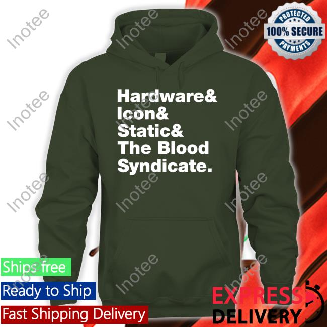 Jasonscottjones Hardware Icon Static And The Blood Syndicate Shirt
